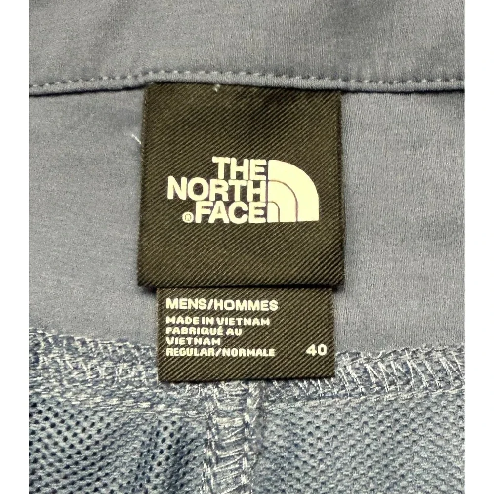The North Face Retrc Tech III Hiking Pants Mens 40 Blue Flash Dry Outdoor Travel
